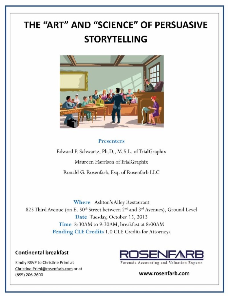 10/15/2013 The Art and Science of Persuasive Storytelling